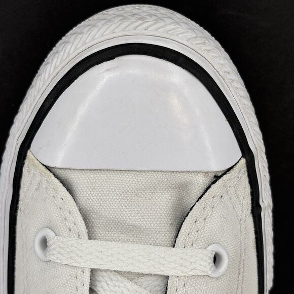 Converse Chuck Taylor All Star OX White Canvas Black Stripe Size‎ 6..... 669783F - Picture 13 of 16